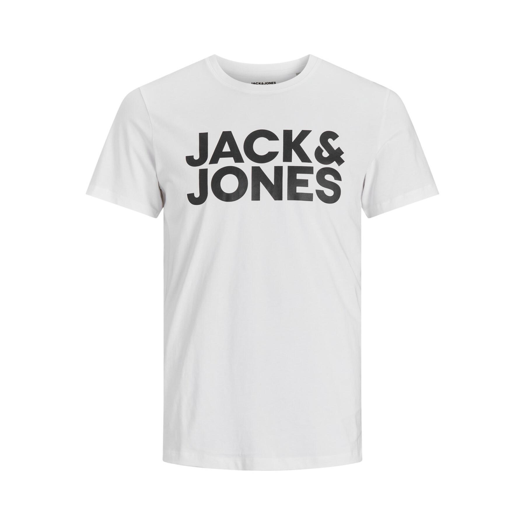 Kurzarm-T-Shirt große Größe Jack & Jones Jjecorp