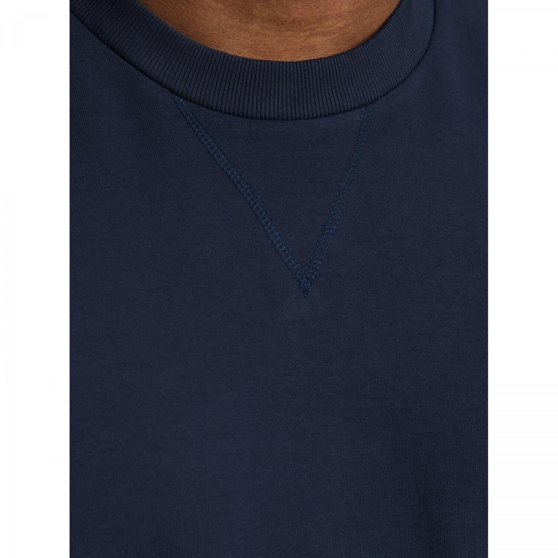 Sweatshirt in Übergröße Jack & Jones Basic Bleu