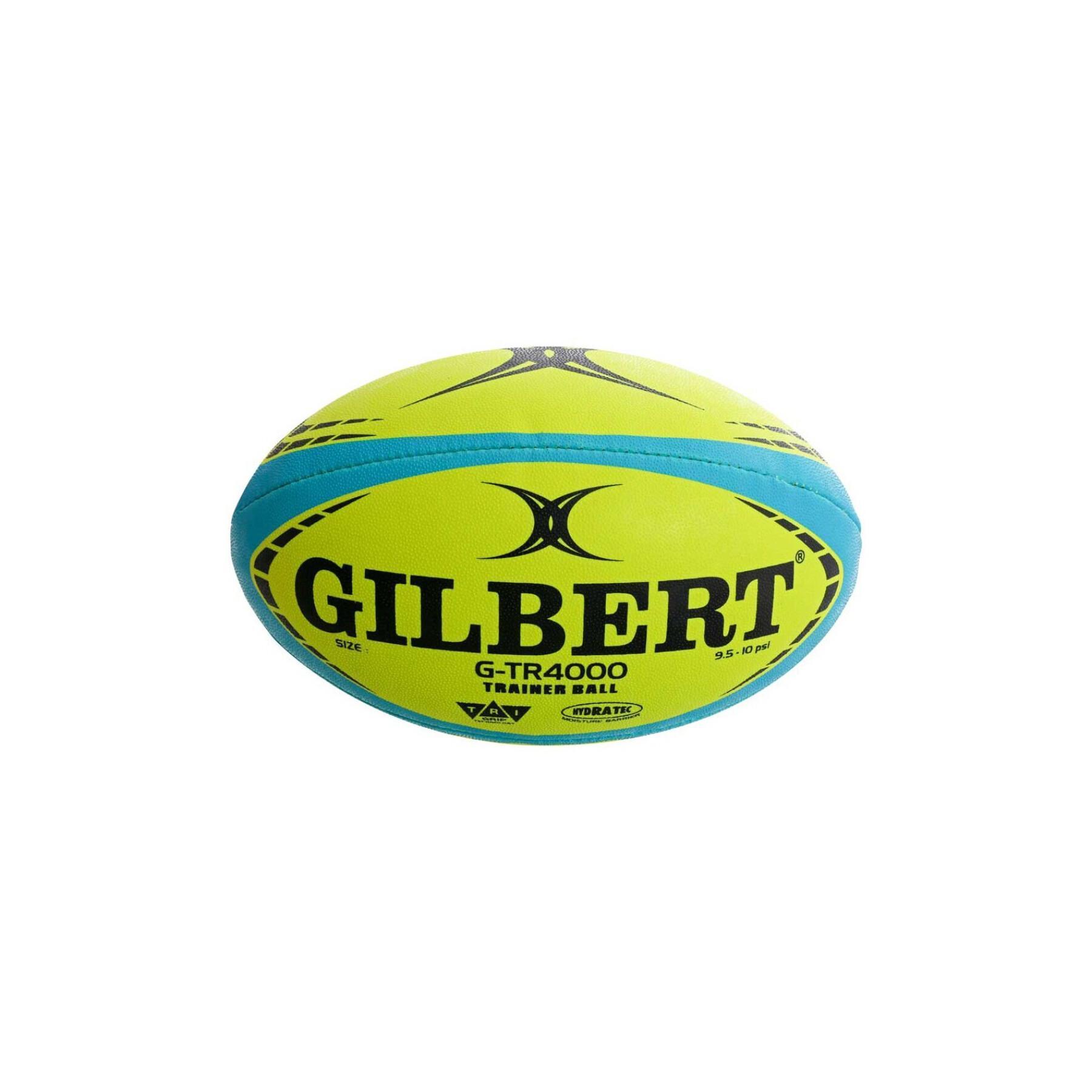 Rugbyball Gilbert G-TR4000 Trainer Fluo (Größe 4)