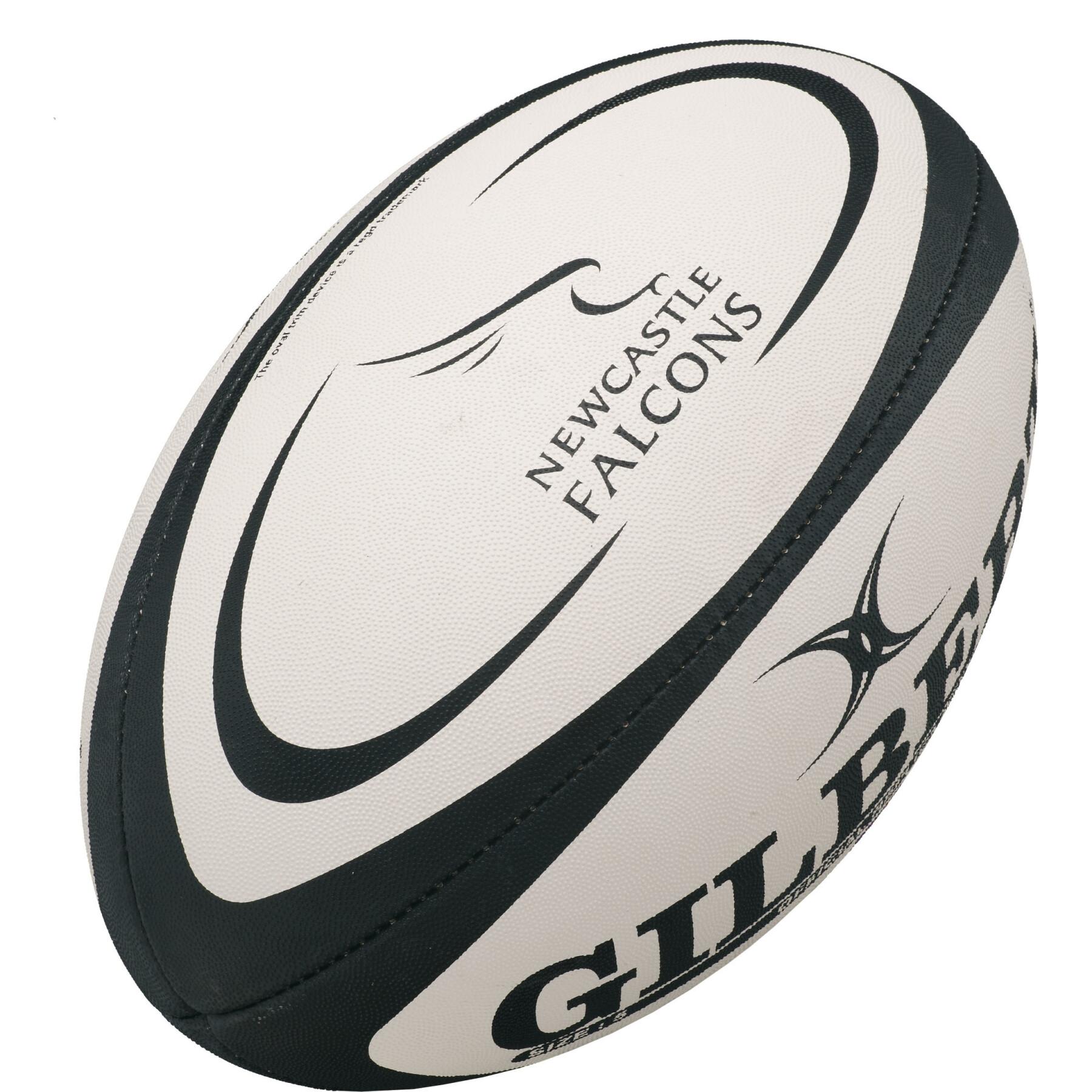 Rugbyball midi Gilbert Newcastle Falcons (taille 2)