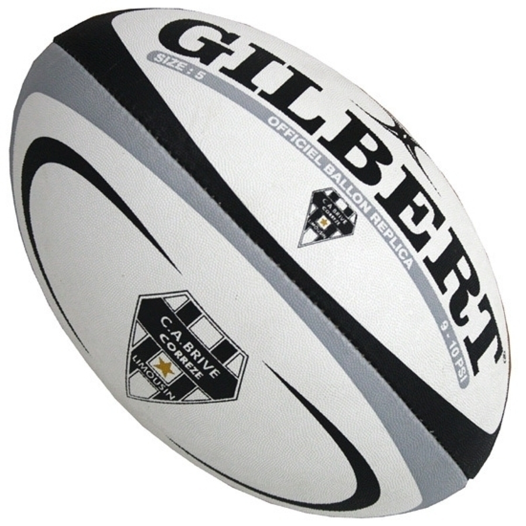 Rugbyball Gilbert CA Brive (Größe 5)