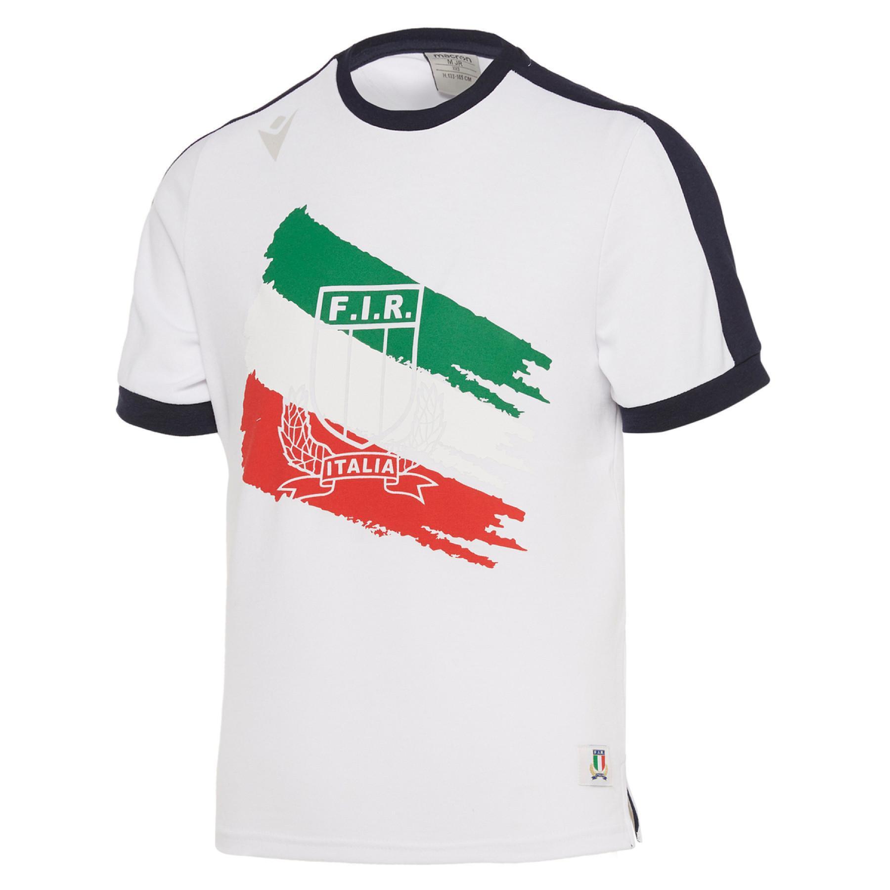 Kinder-T-Shirt aus Baumwolle Italie rugby 2019