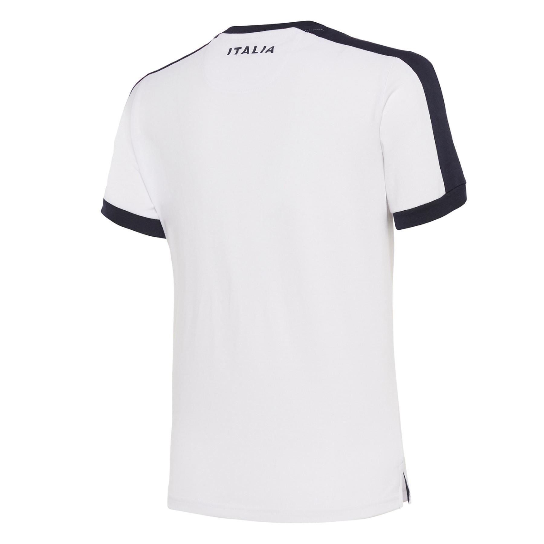 Kinder-T-Shirt aus Baumwolle Italie rugby 2019