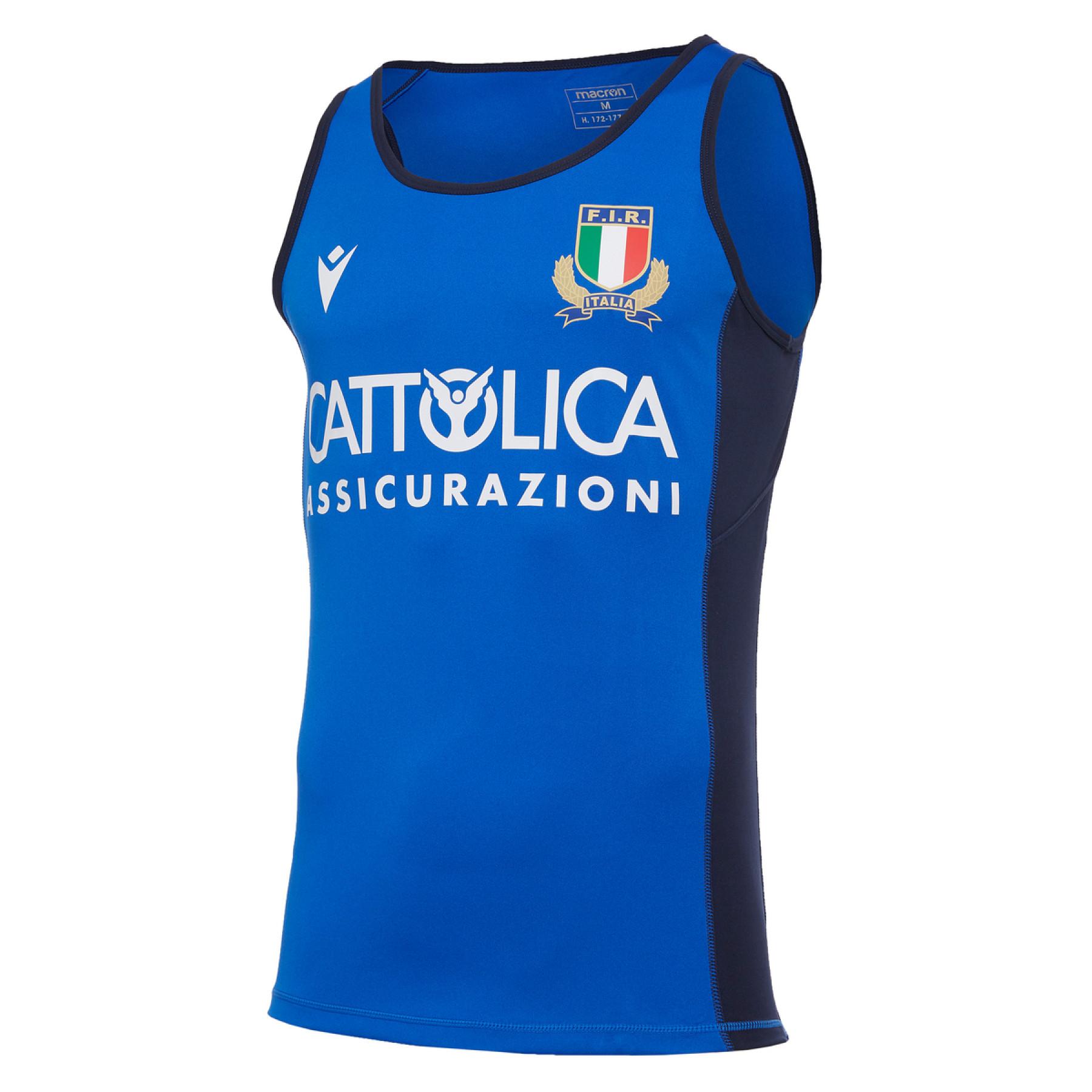 Ärmelloses Trikot Italie rugby 2020/21