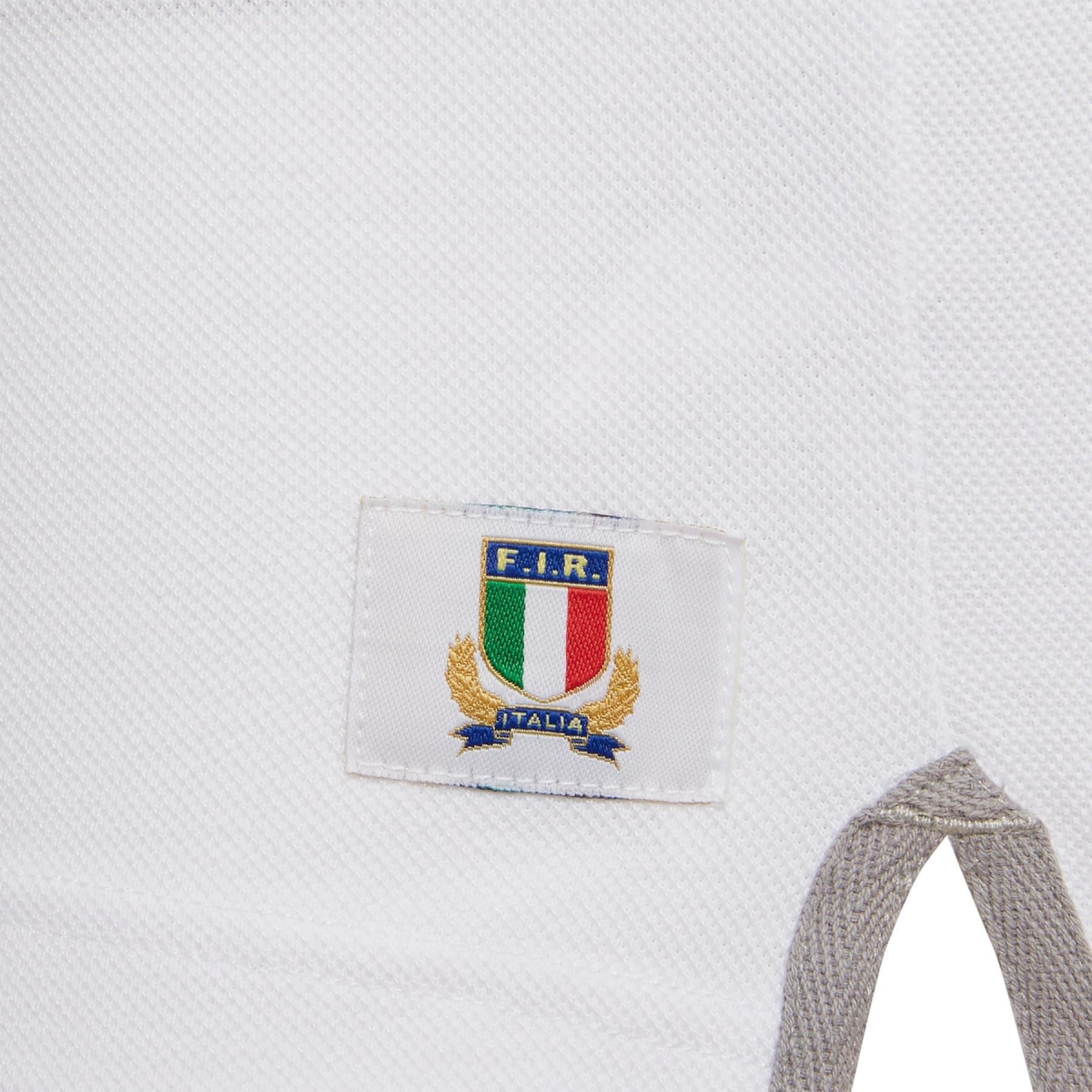 Freizeit-Polo aus Baumwoll-Piqué Italien rugby 2020/21