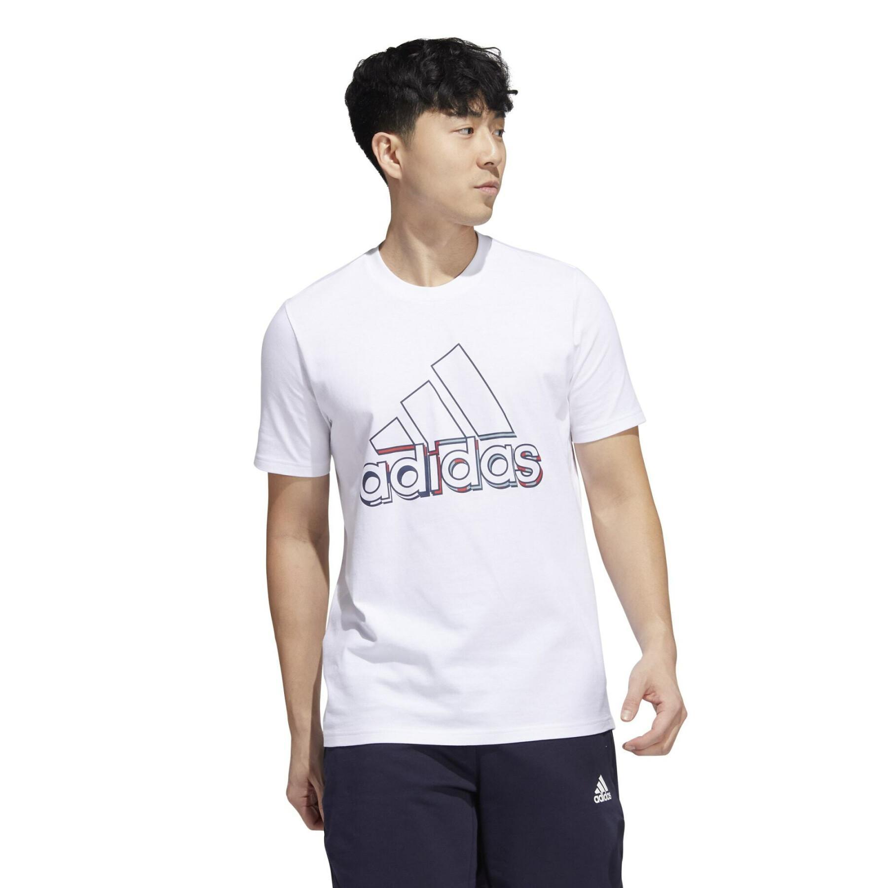 Grafisches T-Shirt adidas Dynamic Sport