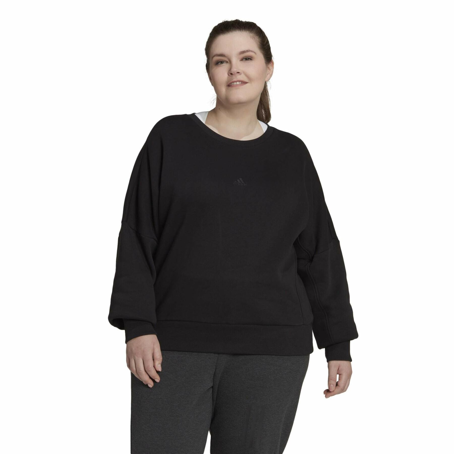 Fleece-Sweatshirt Frau adidas ALL GT