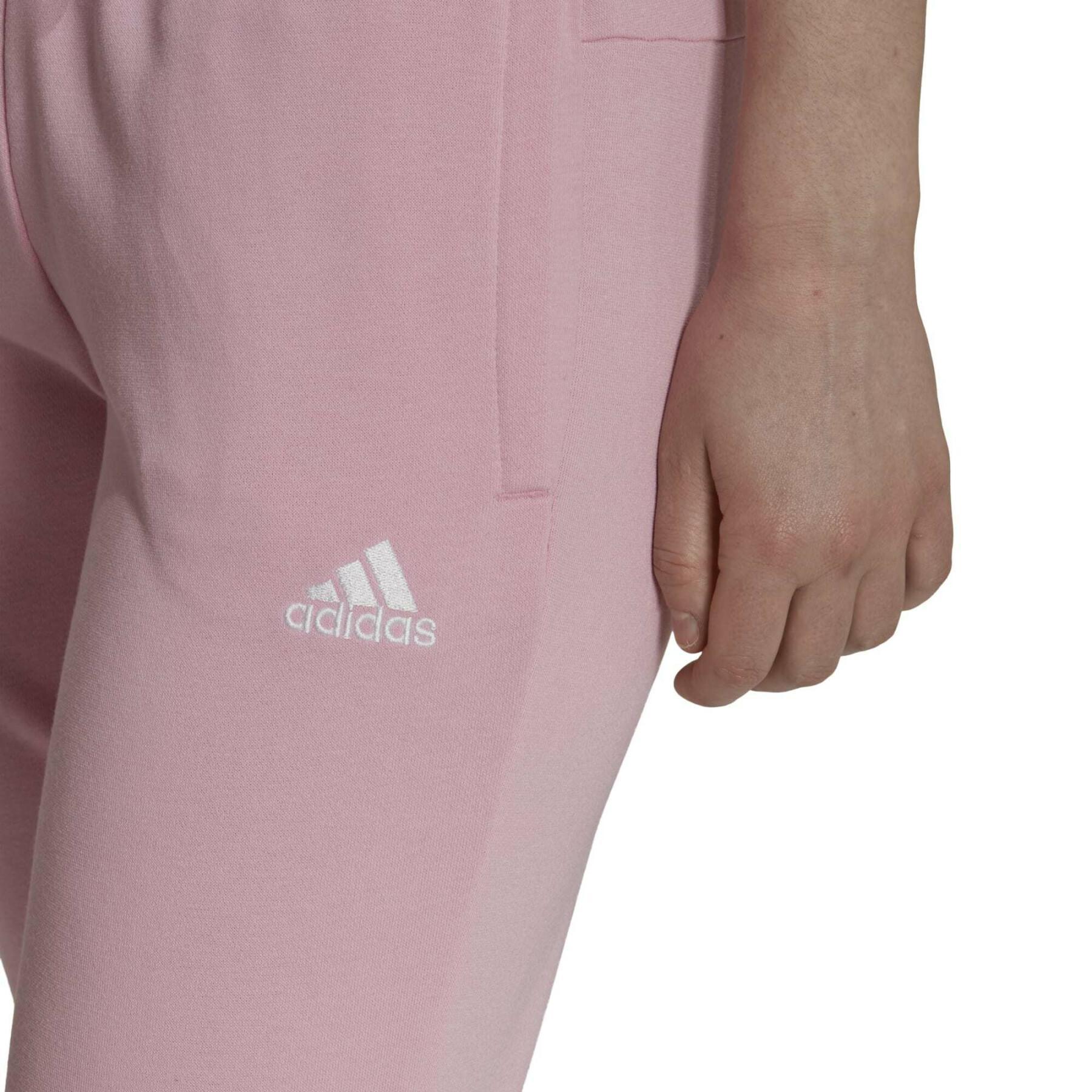 Jogginganzug aus Fleece mit Logo, Frau adidas Essentials