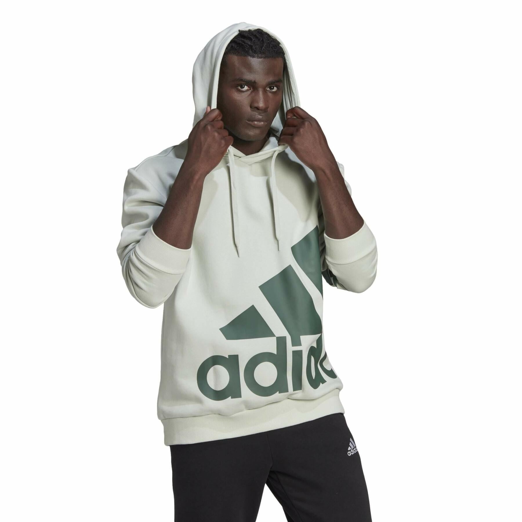 Fleece-Sweatshirt mit Logo adidas Essentials Giant