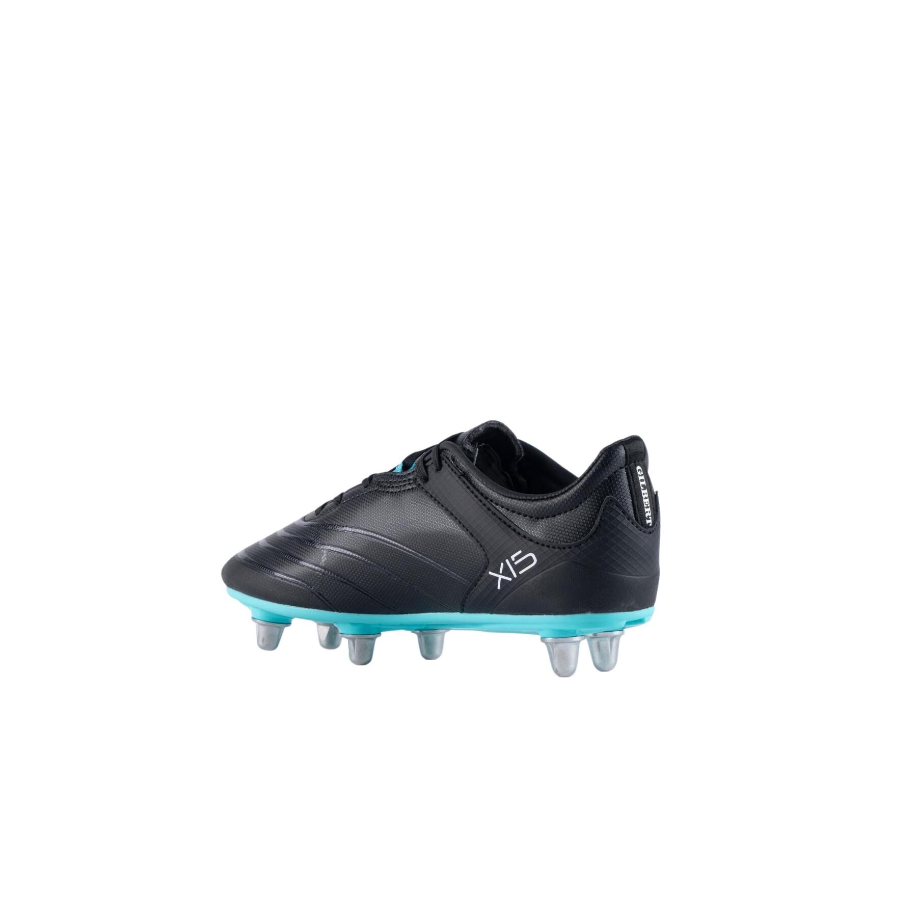 Rugby-Schuhe für Kinder Gilbert Sidestep X15 LO 6S