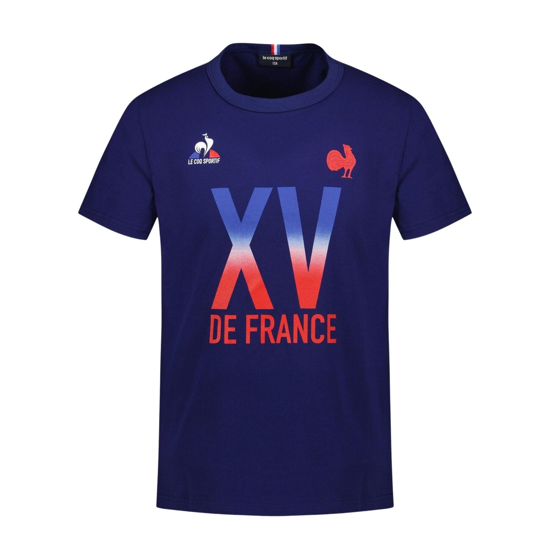 Kinder T-Shirt XV de France Fanwear n°2 2023/24