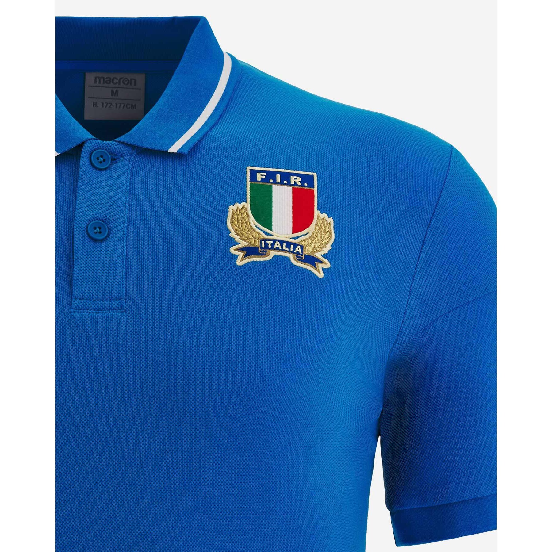Kinder Polo-Shirt Italien Rugby M22/23 Travel Player 2022/23