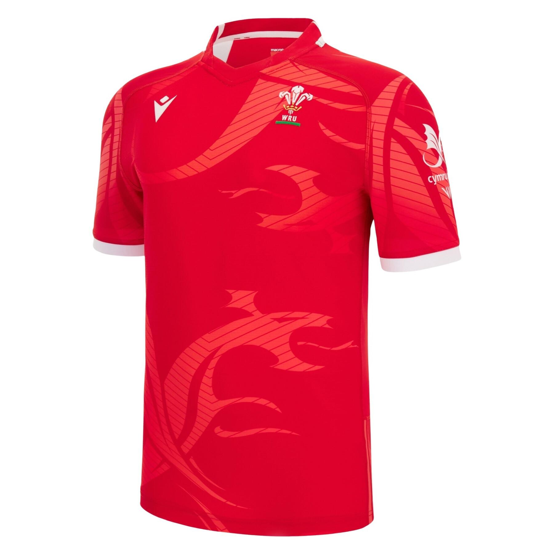 Heimtrikot Pays de Galles Rugby XV Commonwealth Games 2023