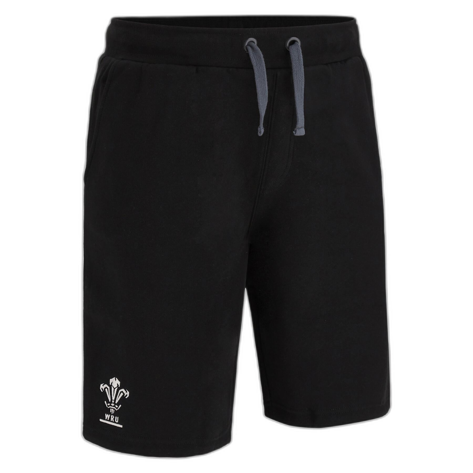 Bermuda-Shorts aus gebürsteter Baumwolle Pays de Galles XV Travel 2022/23