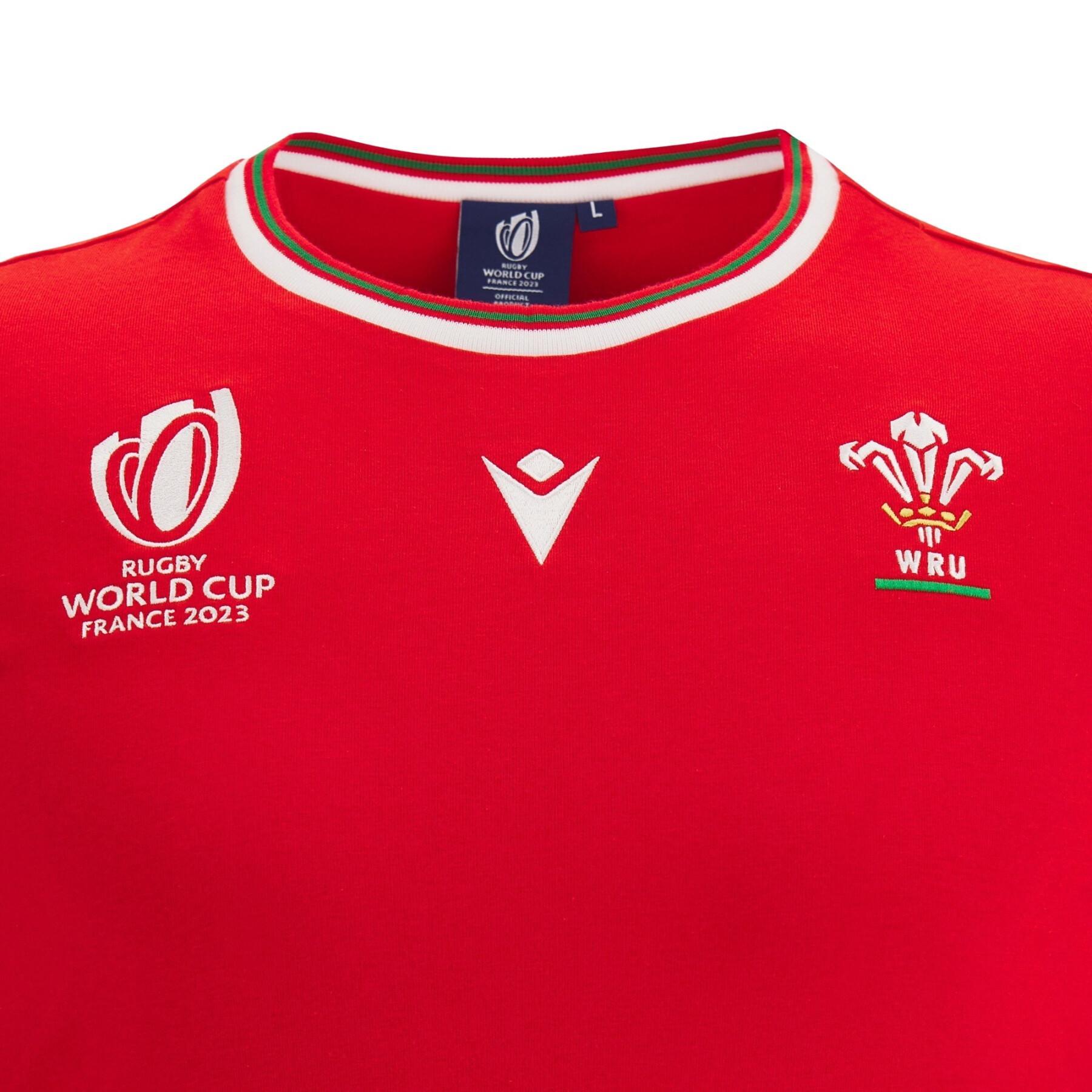 Kindertrikot Pays de Galles Rugby XV Merch RWC Country 2023