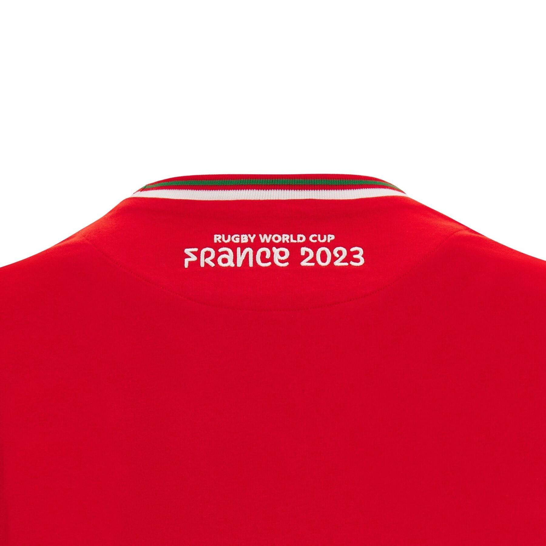 Kindertrikot Pays de Galles Rugby XV Merch RWC Country 2023