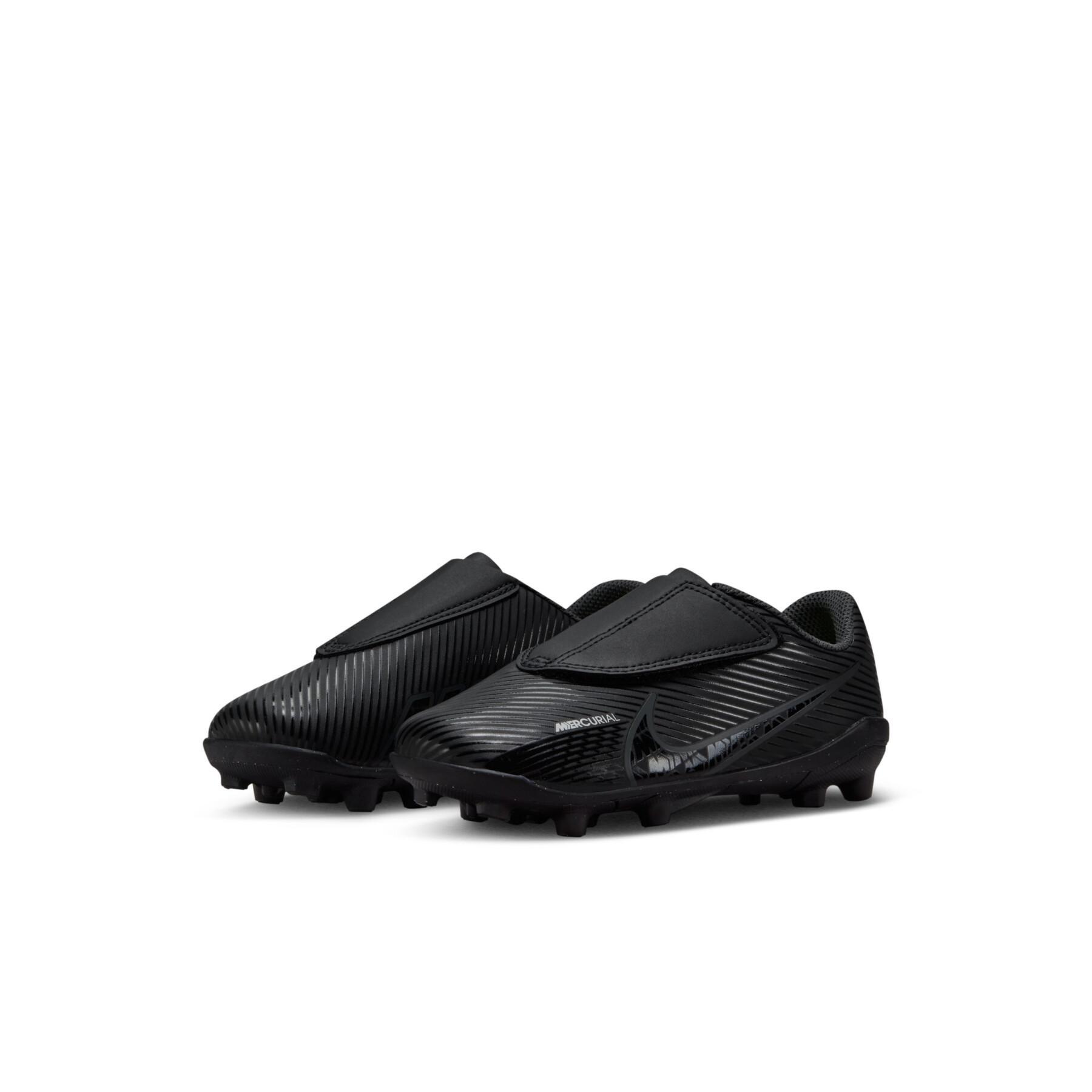 Kinder-Fußballschuhe Nike Mercurial Vapor 15 Club MG - Shadow Black Pack