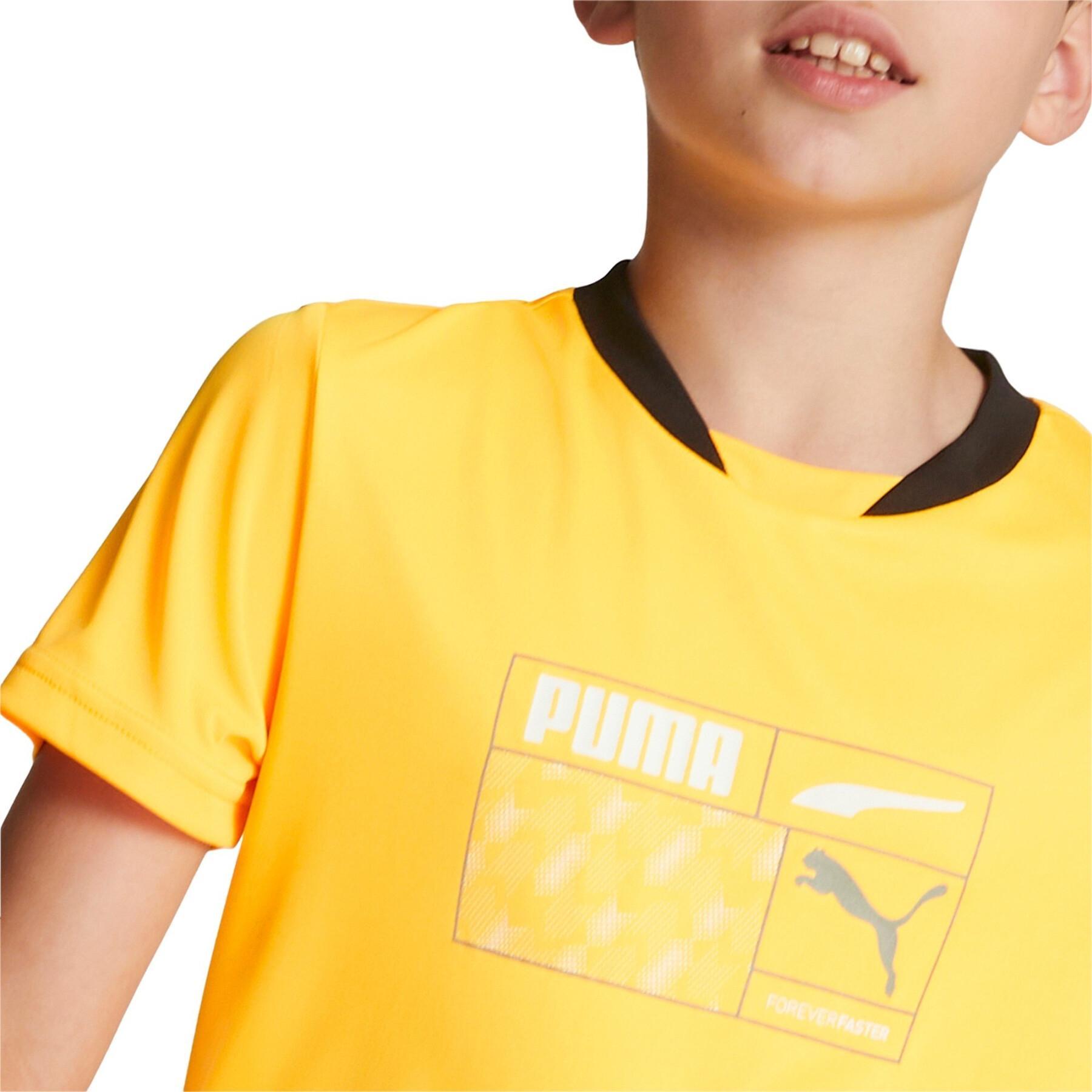 Grafisches Kindertrikot Puma Active Sports Poly B