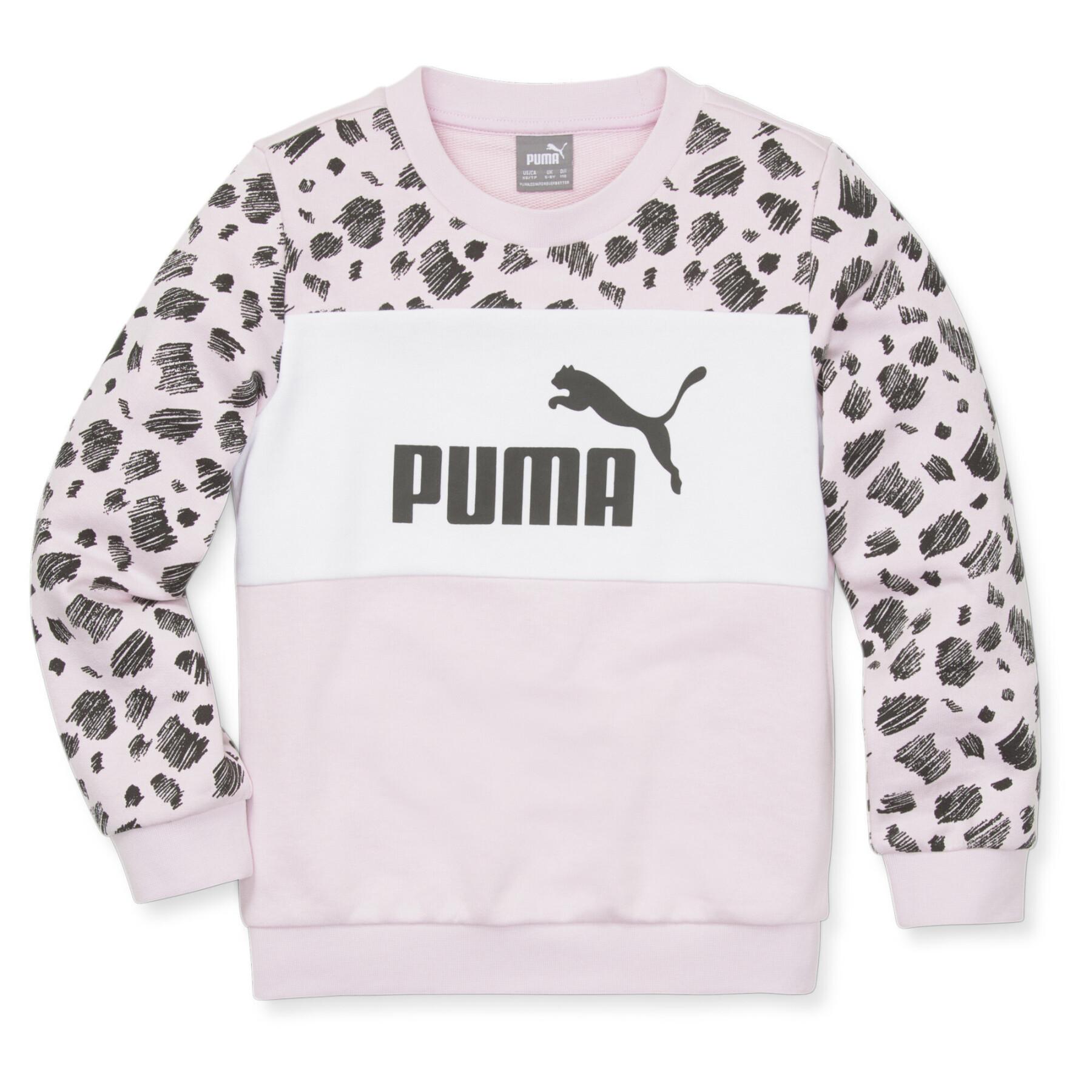 Sweatshirt Rundhalsausschnitt Kind Puma Ess+ Mates