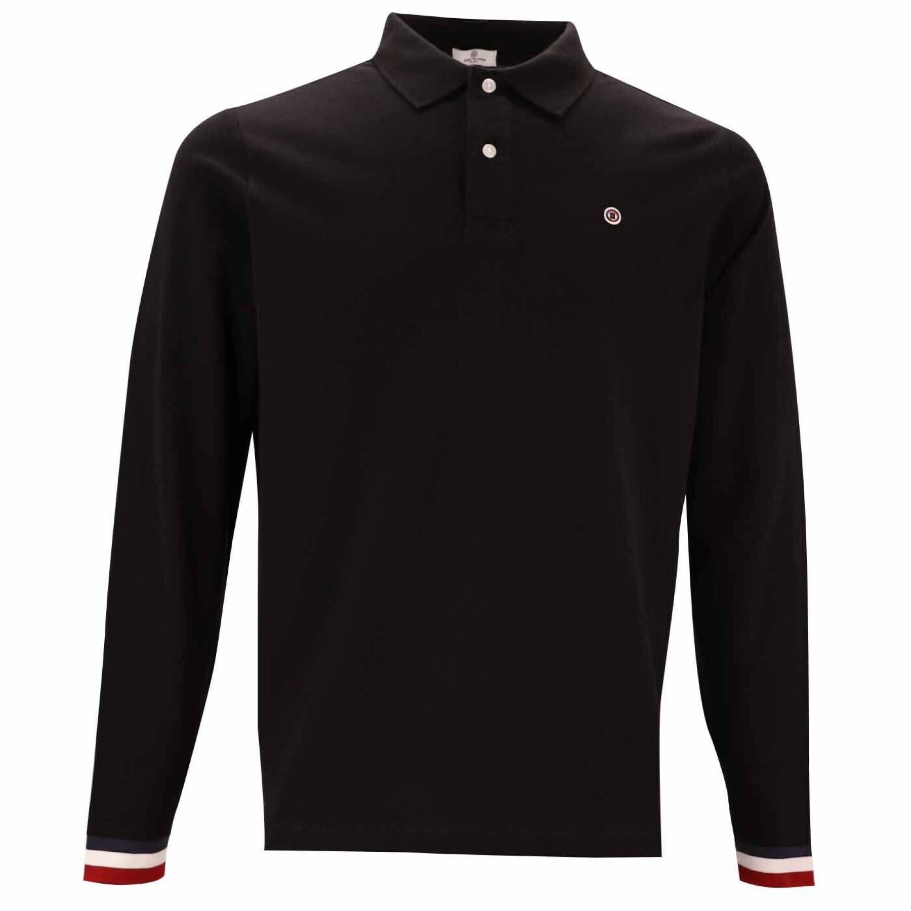 Langärmeliges Polo-Shirt Serge Blanco Uni