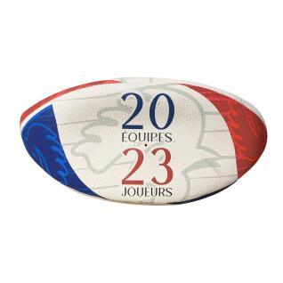 Rugbyball Replica Frankreich Weltmeisterschaft 2023 Welcome