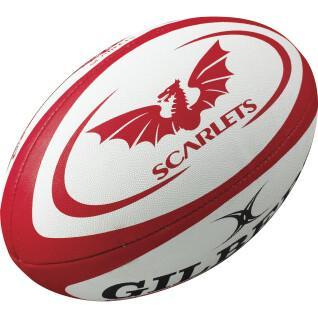 Rugbyball midi Gilbert Scarlets (taille 2)