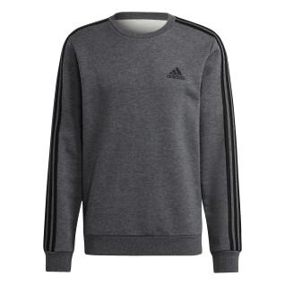 Sweatshirt Rundhalsausschnitt adidas Essentials Fleece 3-Stripes