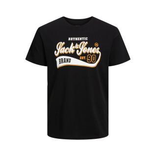 T-Shirt mit Rundhalsausschnitt in großen Größen Jack & Jones Logo 2