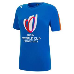 Polycotton-T-Shirt, Damen Macron RWC France 2023