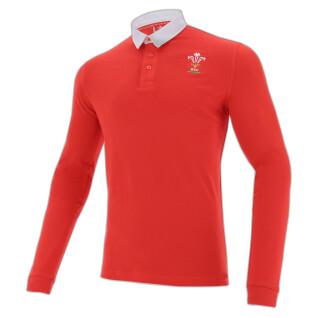 Langärmeliges Polo-Shirt Pays de Galles Merch