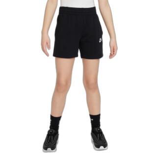 Shorts für Mädchen Nike Club FT 5In LBR
