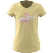 Mädchen-Grafik-T-Shirt adidas