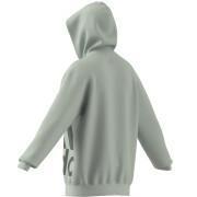 Fleece-Sweatshirt mit Logo adidas Essentials Giant