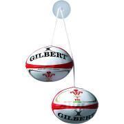 Lot von 12 Rugbybällen Pays de Galles Dangle