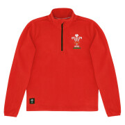 Sweatshirt 1/4 Reißverschluss Kind Pays de Galles Rugby XV Merch CA