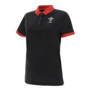 Polo-Shirt Frau Pays de Galles Rugby XV Merch CA LF
