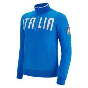 Sweatshirt 1/4 Reißverschluss Baumwolle Italien Rugby Travel 2022/23